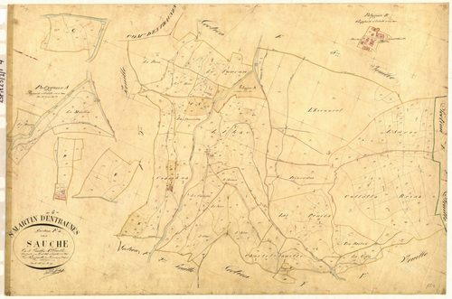 Sauche. - Plan de section, F4