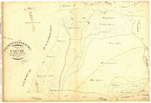 Sauche. - Plan de section, F5