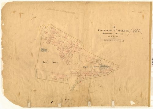 Saint-Martin (développement). - Plan de section, B6(d)