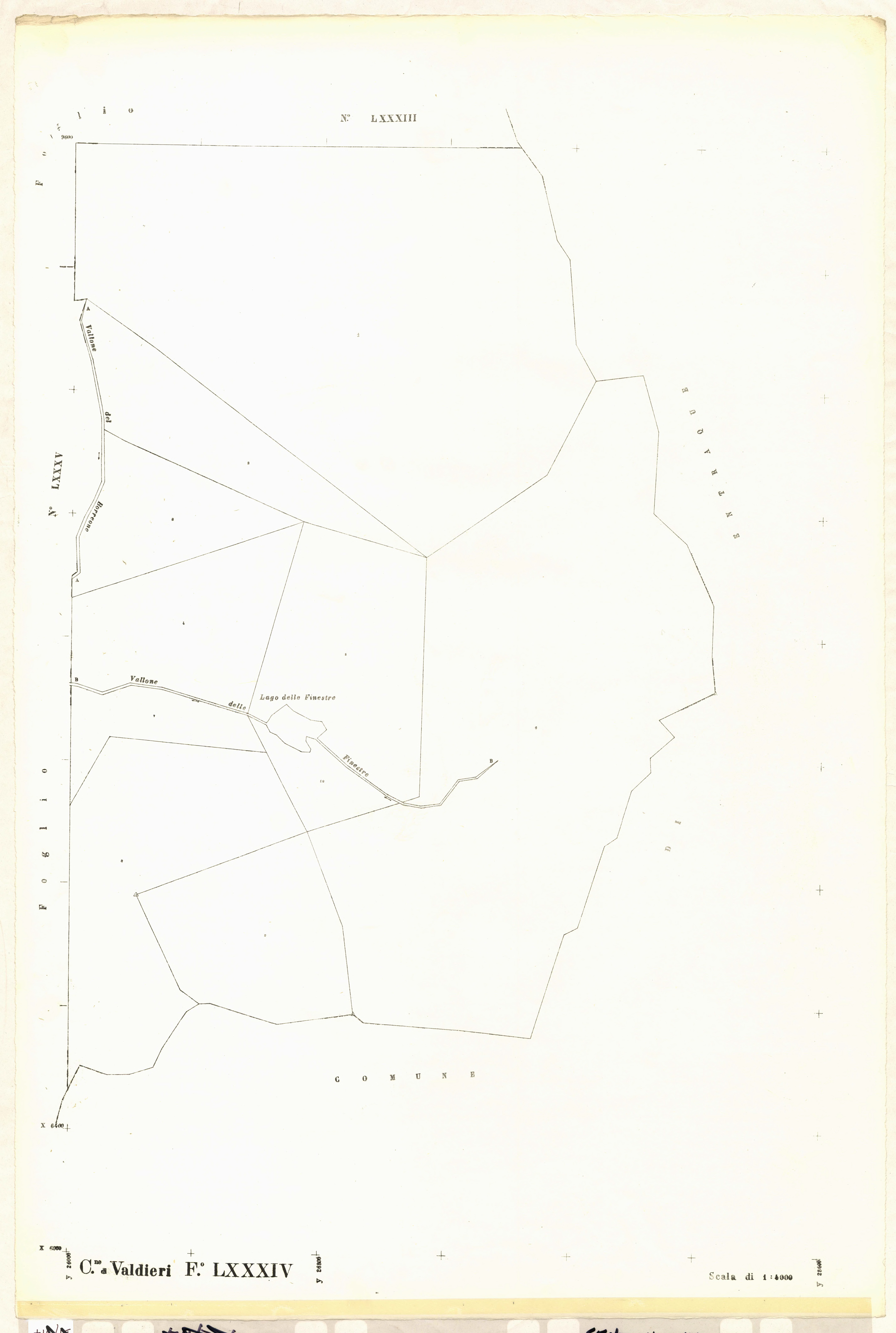Plan de section, LXXXIV