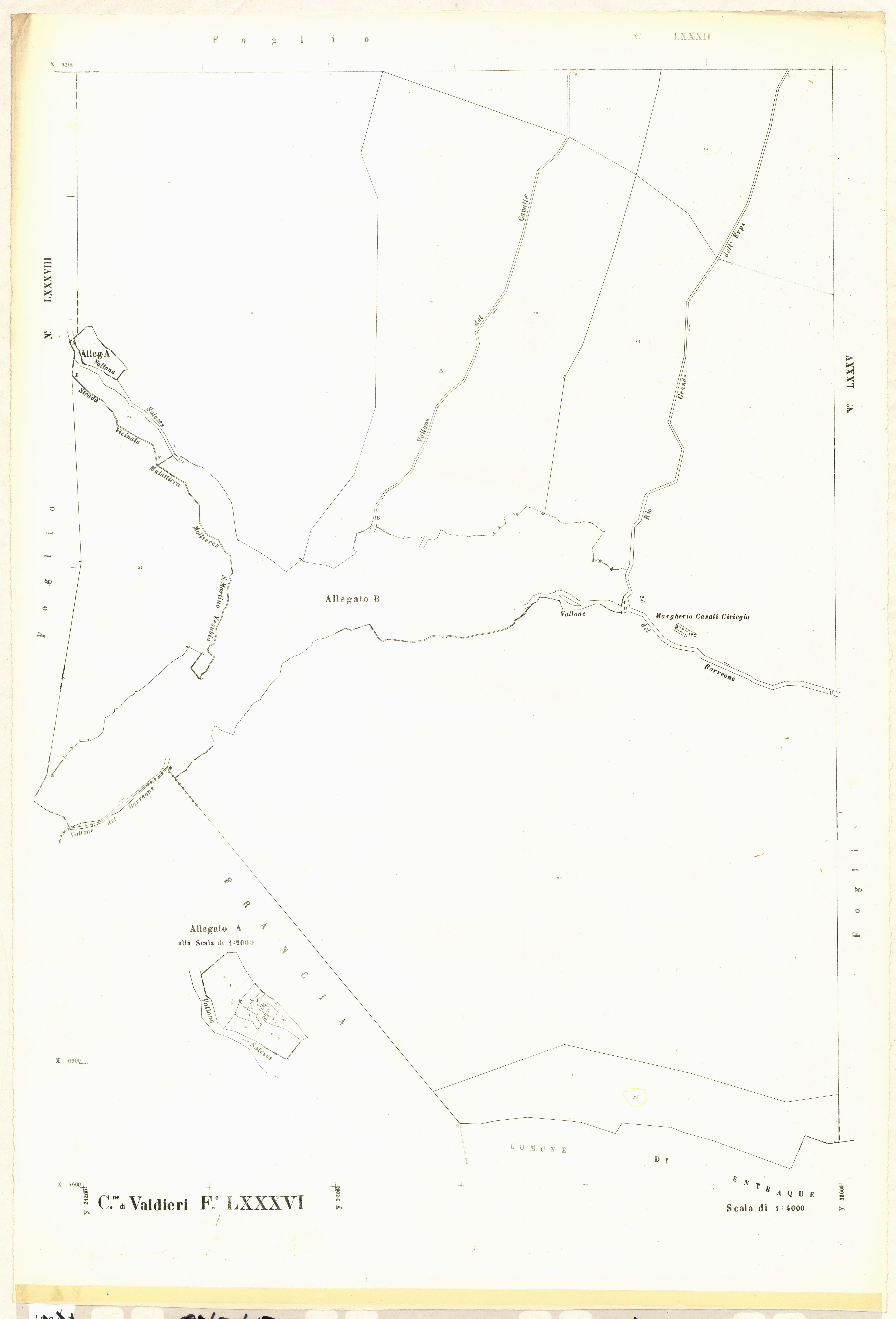 Plan de section, LXXXVI