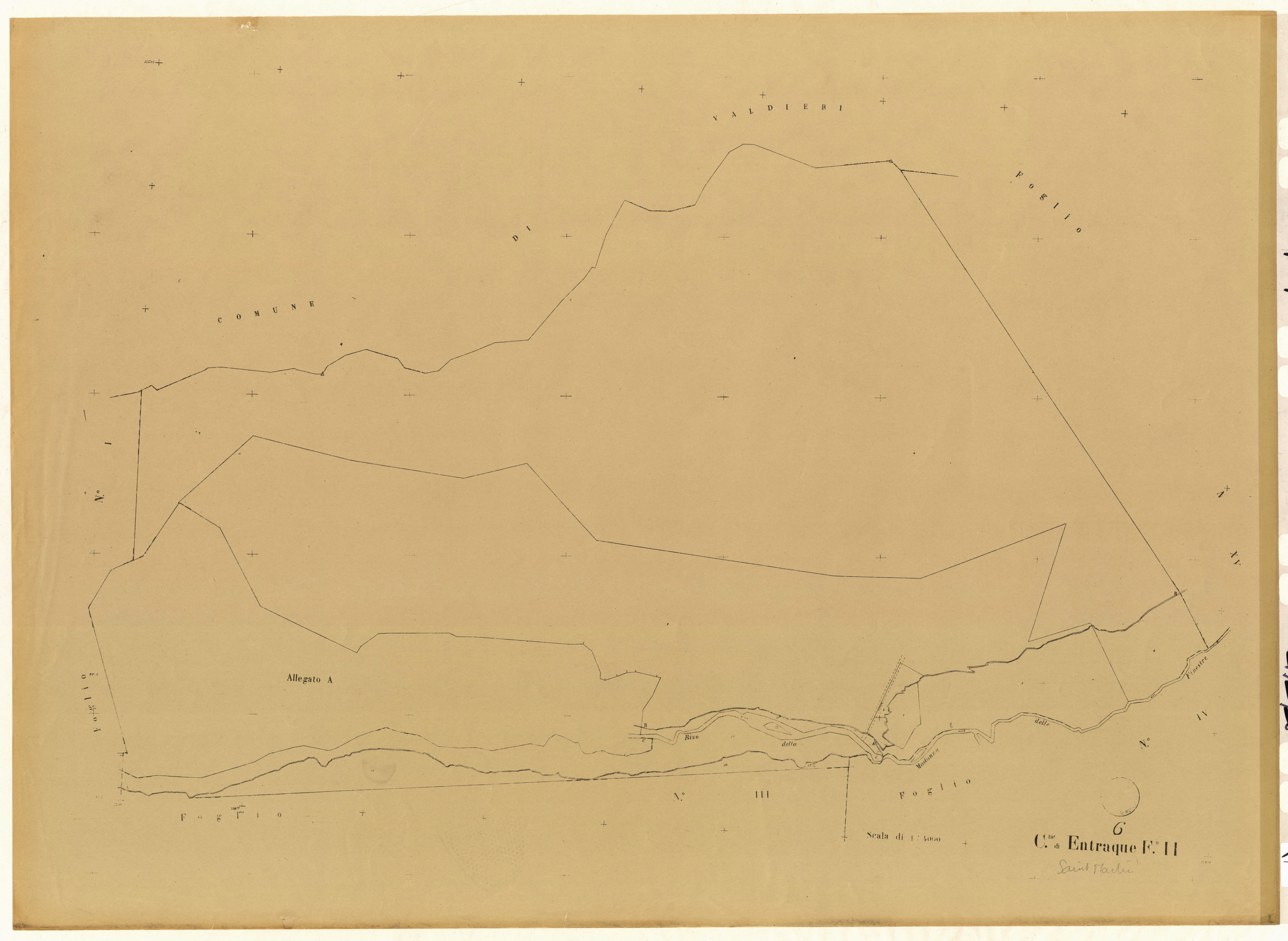 Plan de section, II