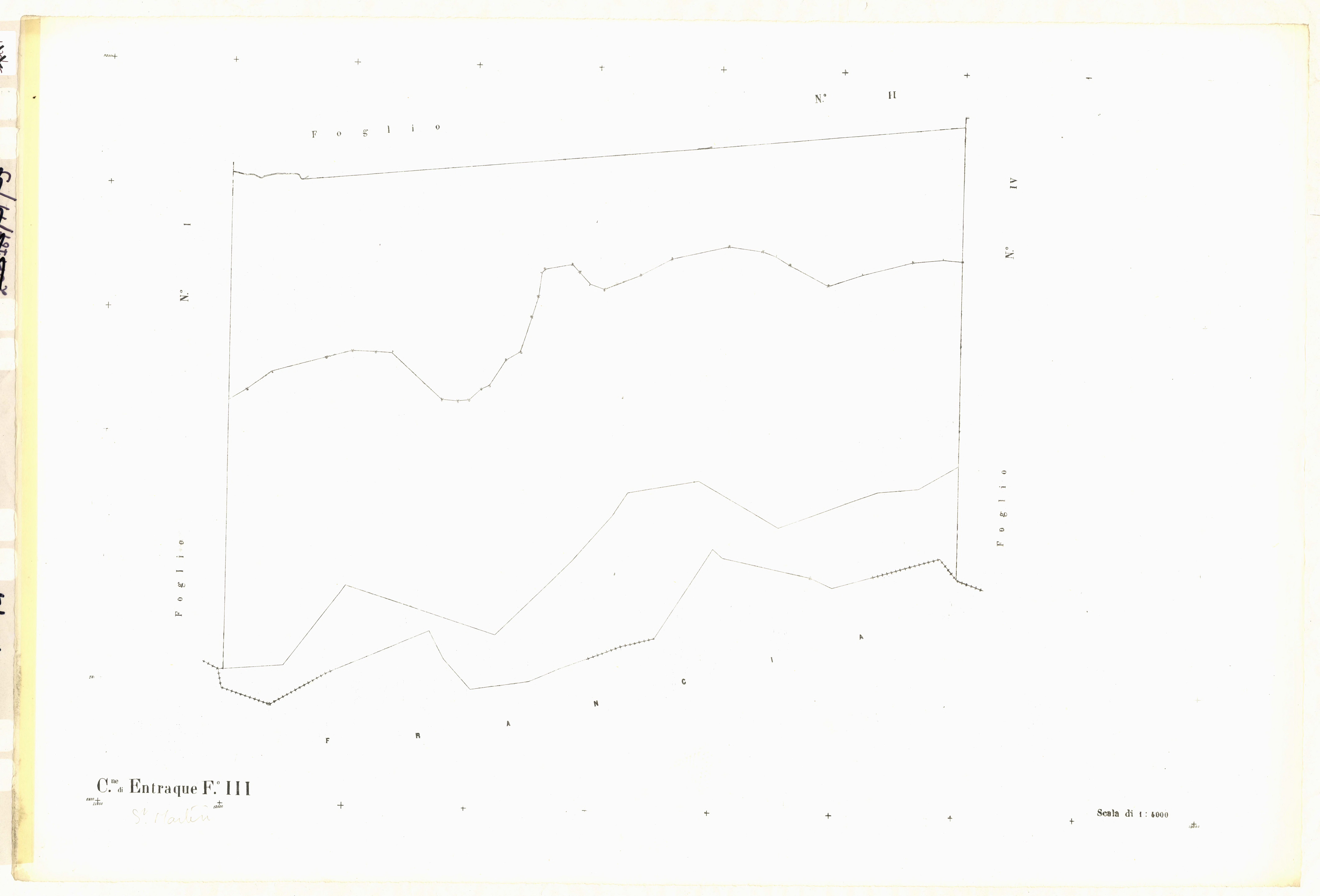 Plan de section, III