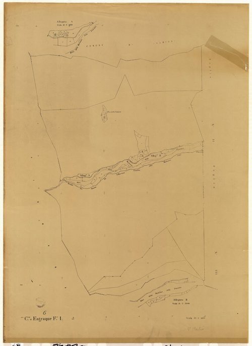 Plan de section, I