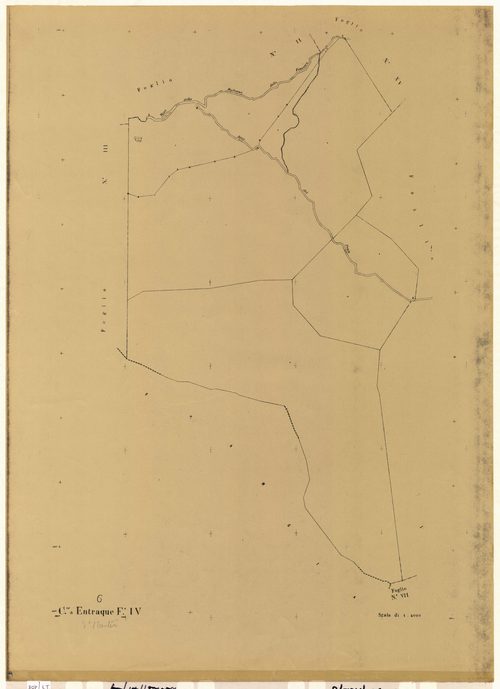 Plan de section, IV