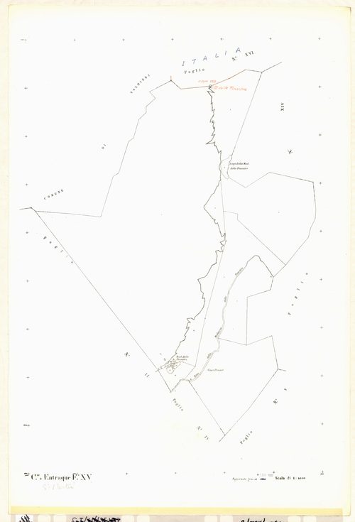 Plan de section, XV