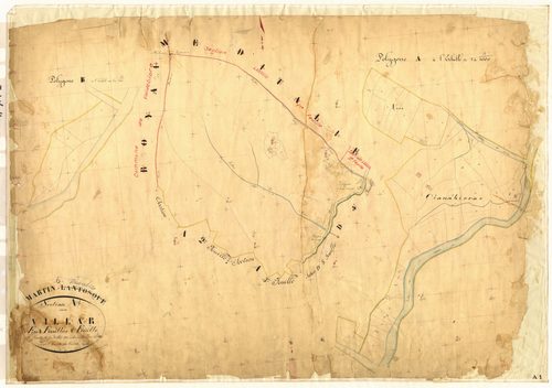 Villar. - Plan de section, A1