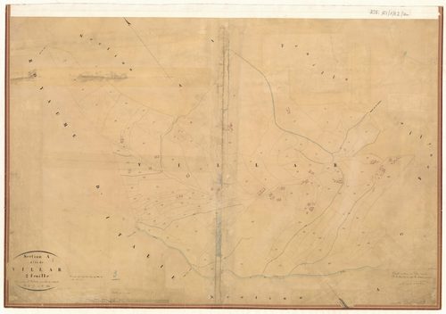 Villar. - Plan de section, A2