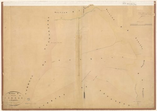 Vernet. - Plan de section, B5