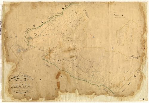 Couana. - Plan de section, D1