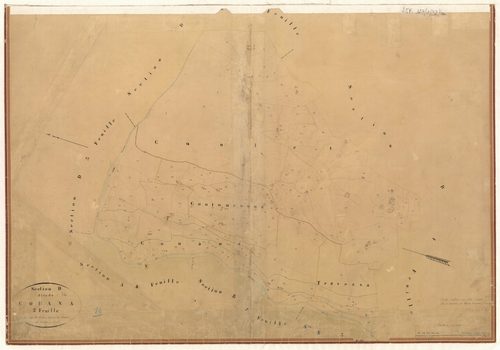 Couana. - Plan de section, D2