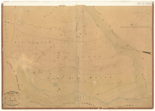 Le Puei. - Plan de section, E3
