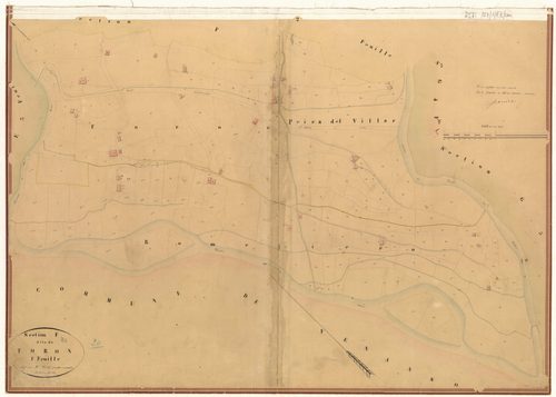 Toron. - Plan de section, F1