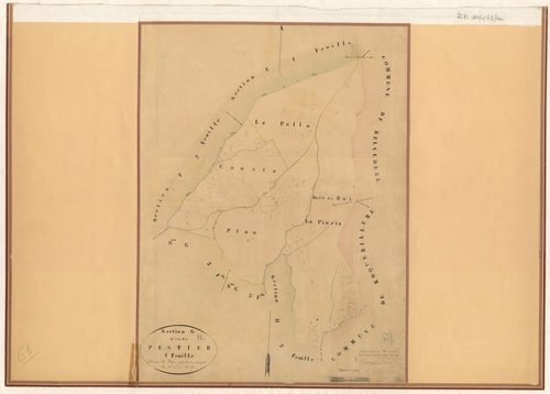 Pestier. - Plan de section, G1