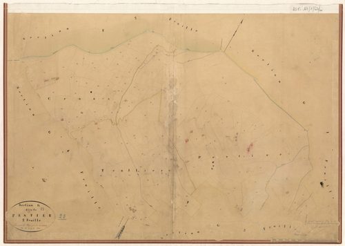 Pestier. - Plan de section, G2