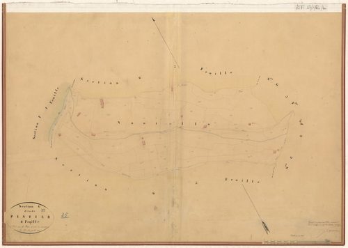 Pestier. - Plan de section, G4