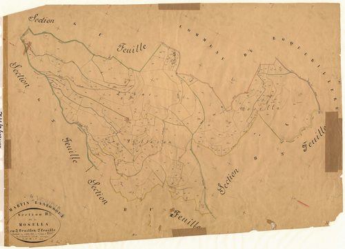 Mosella. - Plan de section, H2