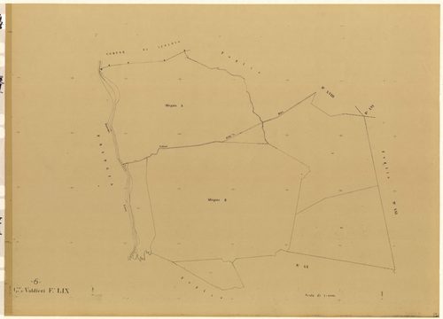 Plan de section, LIX