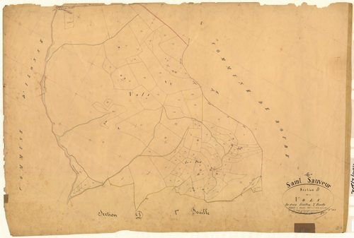 Vols. - Plan de section, D2
