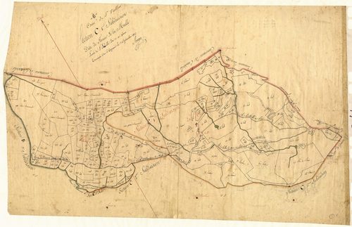 Ferrier et la Malle. - Plan de section, C1