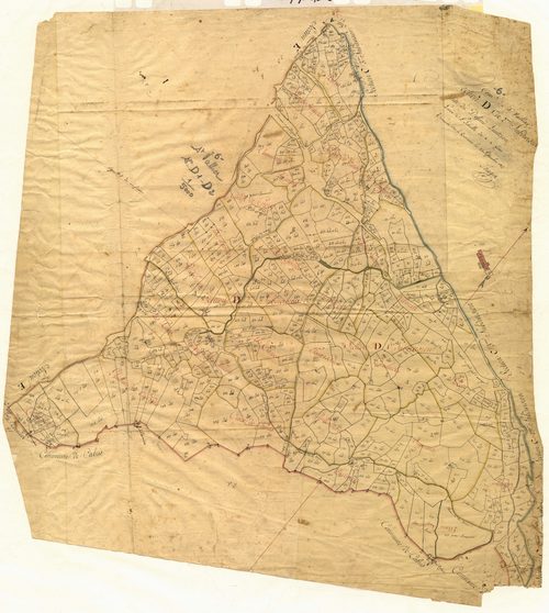 Le Defend Lauteron (1er et 2e subdivisions). - Plan de section, D1/D2