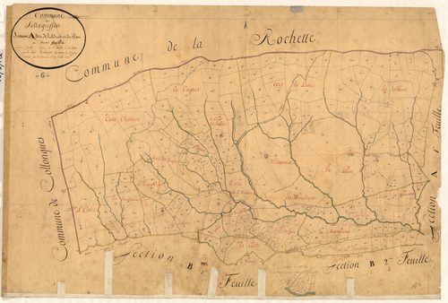 L'Adrech et le Plan. - Plan de section, A2