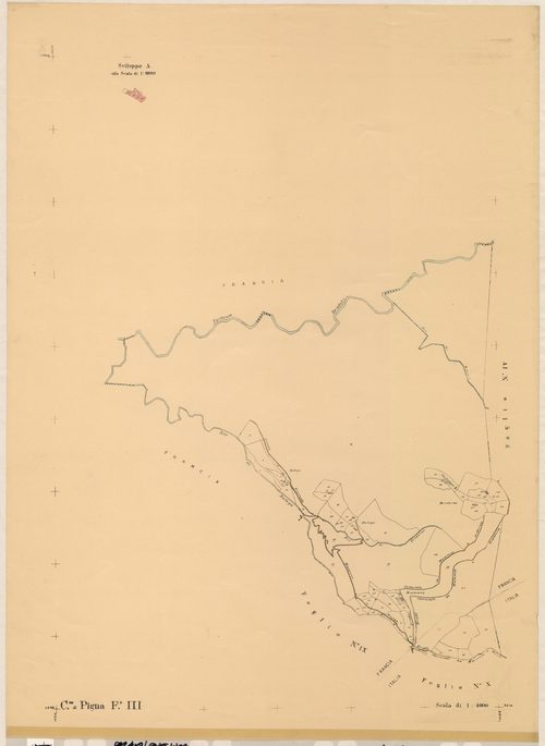Plan de section, III