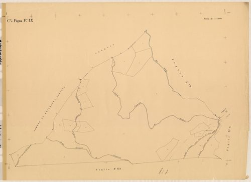 Plan de section, IX