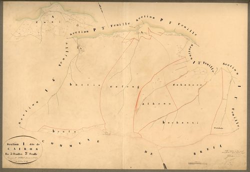 Cairos. - Plan de section, I3