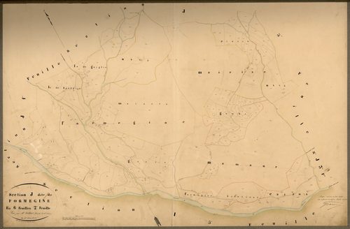 Formegine. - Plan de section, J2