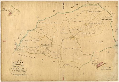 Ville-Talle. - Plan de section, C2