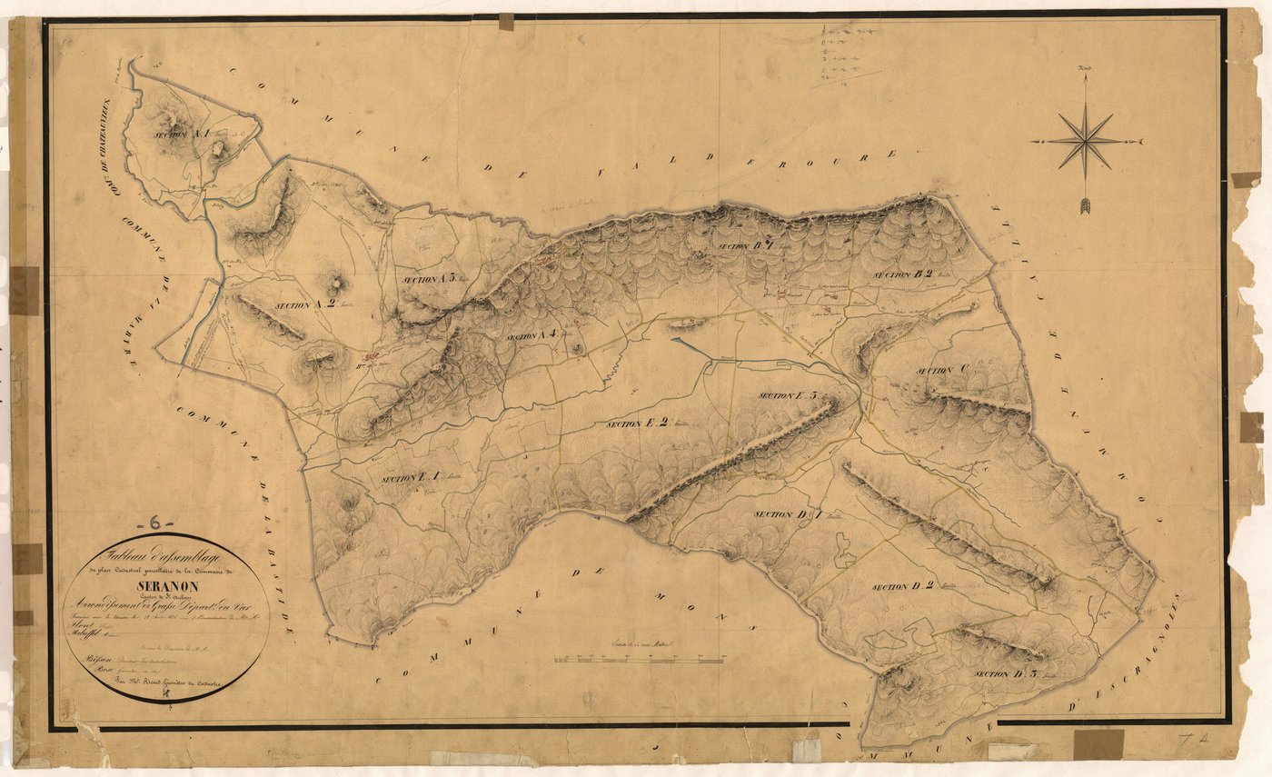Tableau d'assemblage. - TA