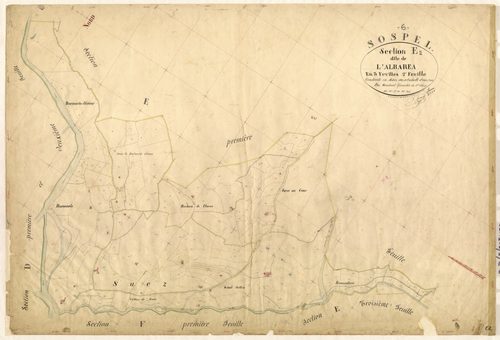 L'Albarea. - Plan de section, E2