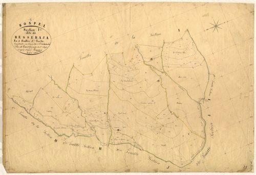 Resseraja. - Plan de section, I5