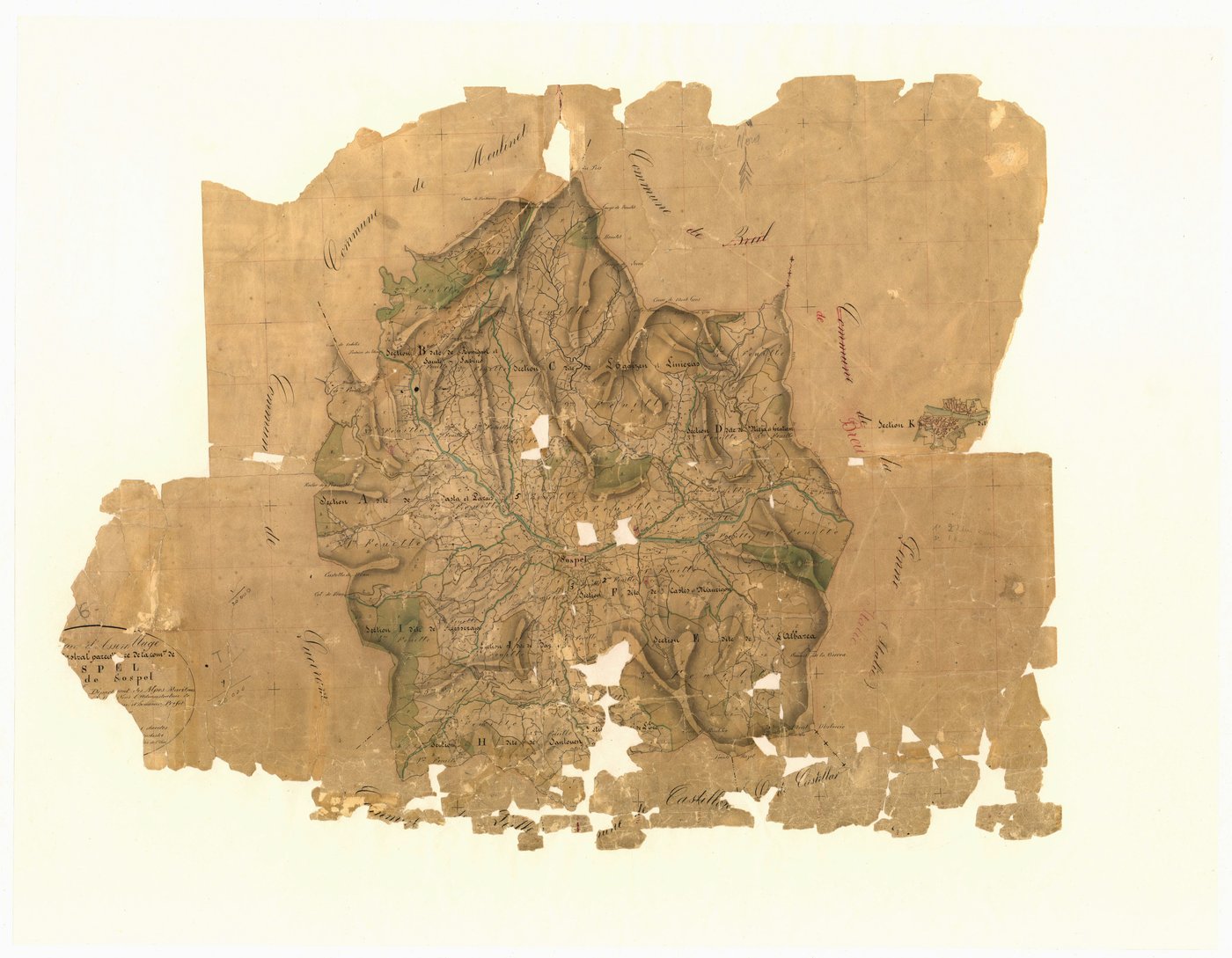 Tableau d'assemblage. - TA