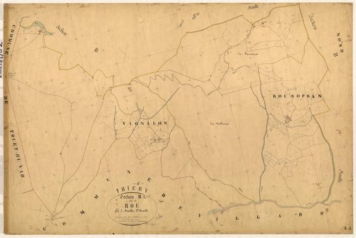 Roü. - Plan de section, B2