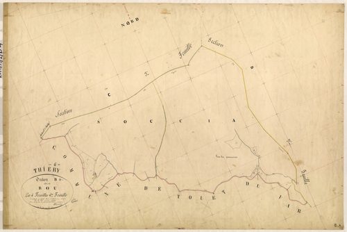 Roü. - Plan de section, B4