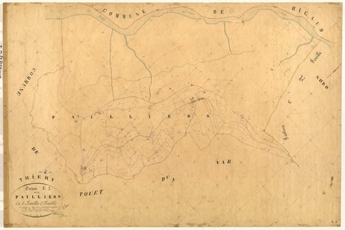Pailliers. - Plan de section, C1