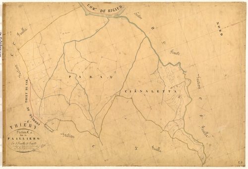 Pailliers. - Plan de section, C2