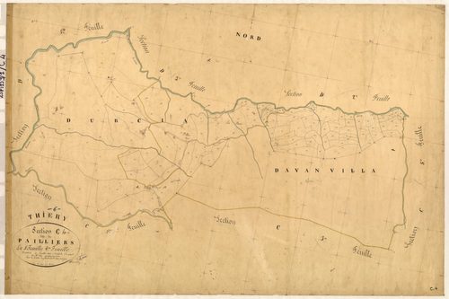 Pailliers. - Plan de section, C4