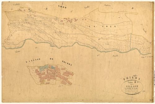 Le Village. - Plan de section, D2