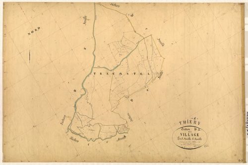 Le Village. - Plan de section, D3