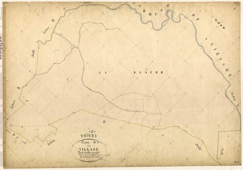 Le Village. - Plan de section, D4
