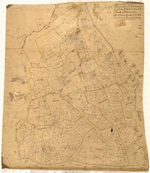 La Chapelle. - Plan de section, A1