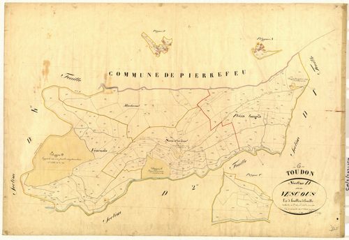 Vescous. - Plan de section, D5