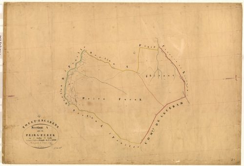 Peira-Fueuk. - Plan de section, A2