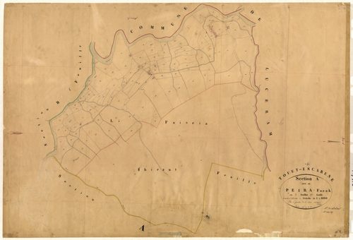 Peira-Fueuk. - Plan de section, A3