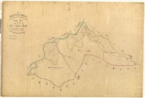 Les Pins. - Plan de section, B2