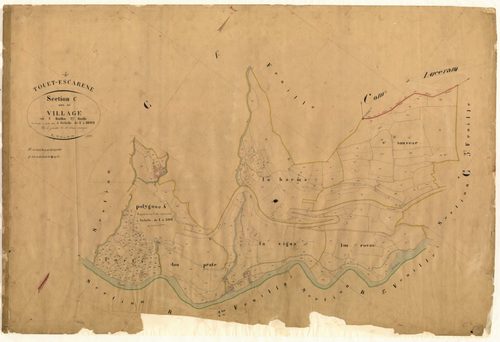 Le Village. - Plan de section, C2