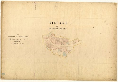 Le Village (développement). - Plan de section, C2(d)